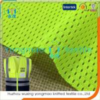 fluorescent yellow fluorescent orange fabric for reflective vest