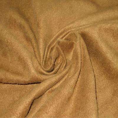 Waterproof warp knitted 100 polyester faux suede fabric for winter landy shoe