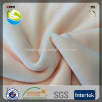 China manufacturer Polyester super soft thin micro fleece fabric