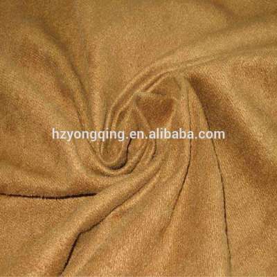 warp knitted suede material shoe fabric for shoe upper