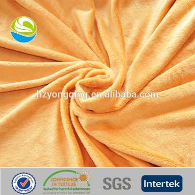 China manufacturer 100% Polyester super soft wellsoft fleece fabric